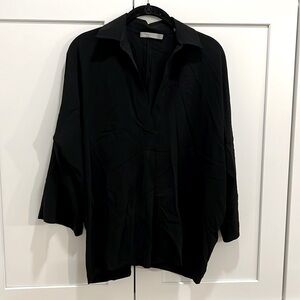 Vince black blouse